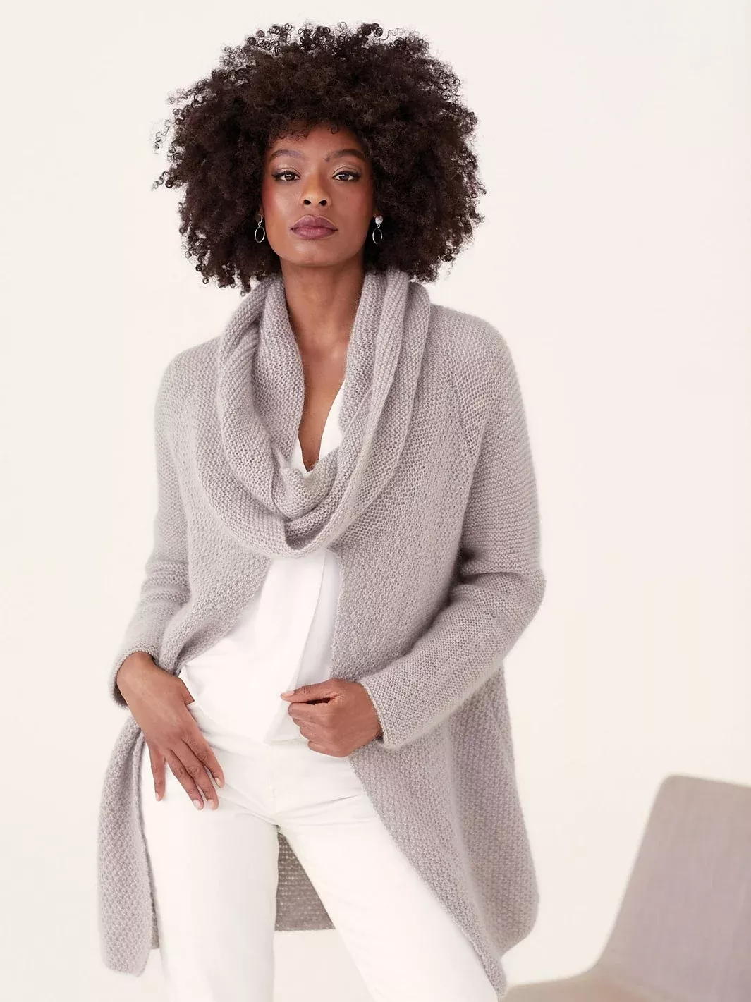 007 Cowl Cardigan