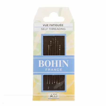 01099Bohin Self / Easy Threading Needles Assorted Size