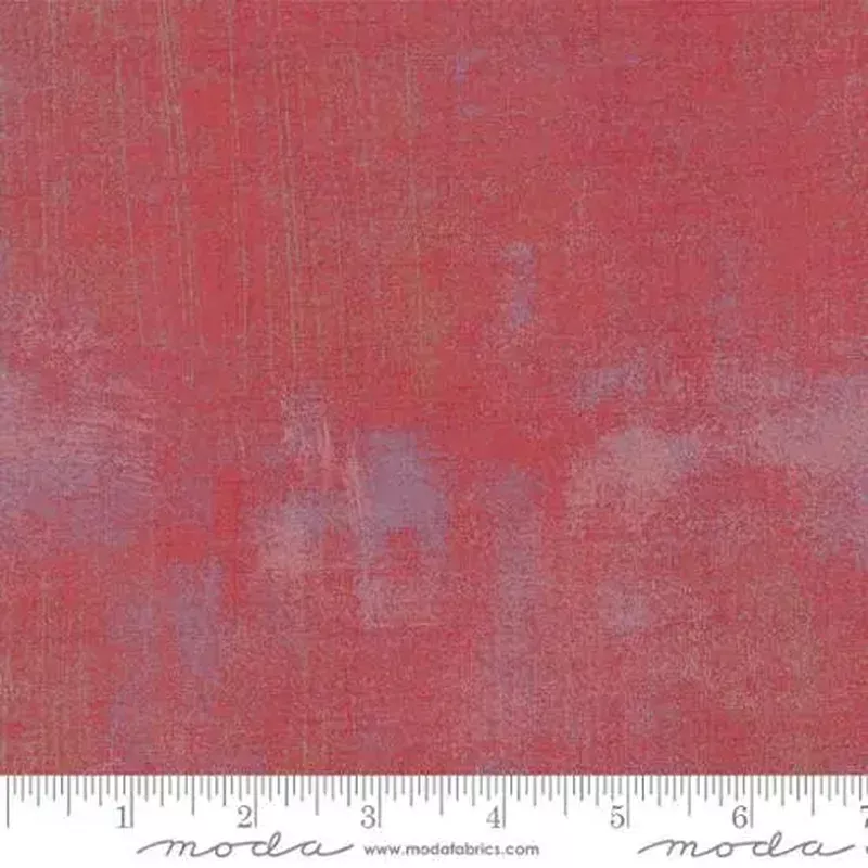 018 Red Sateen Moda Grunge – Fat Quarter