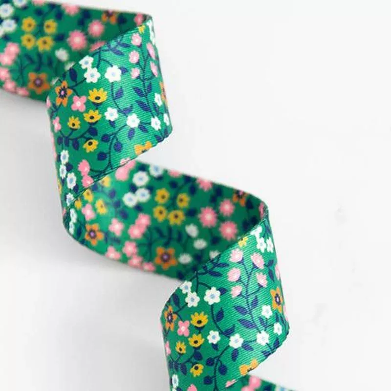 1 1/2″ Webbing | Ruby Star Society | Clothesline Floral – Broccolini