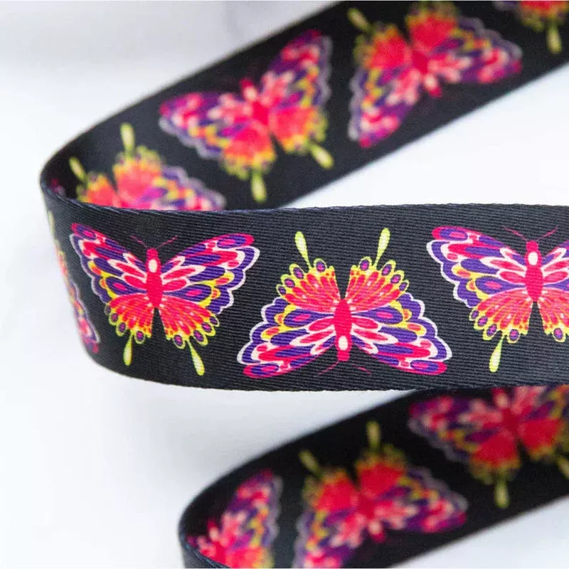 1 1/2″ Webbing | Ruby Star Society | Glow Moth