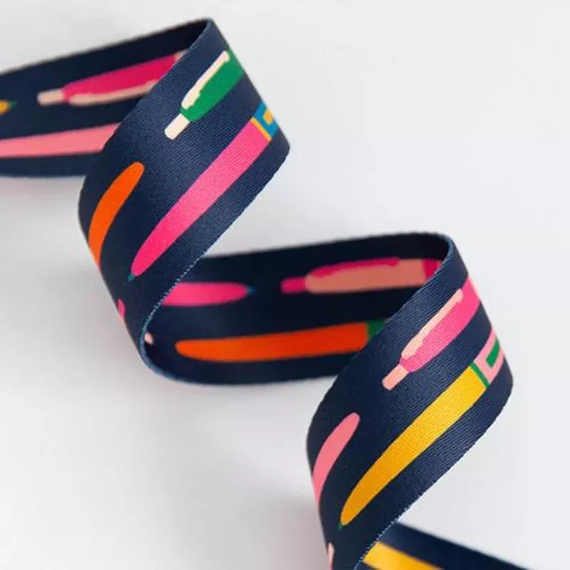 1 1/2″ Webbing | Ruby Star Society | Pens in Navy