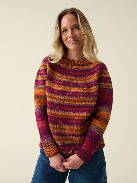 10858 Top Down Yoke Sweater Kit