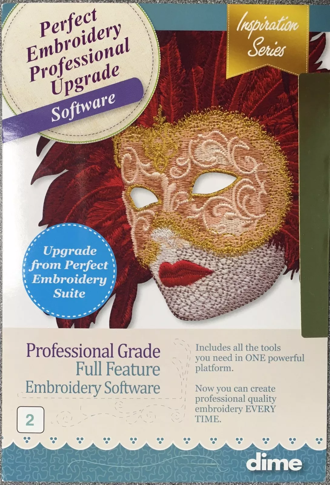 #2 UPGRADE - DIME Perfect Embroidery Professional- Special Order