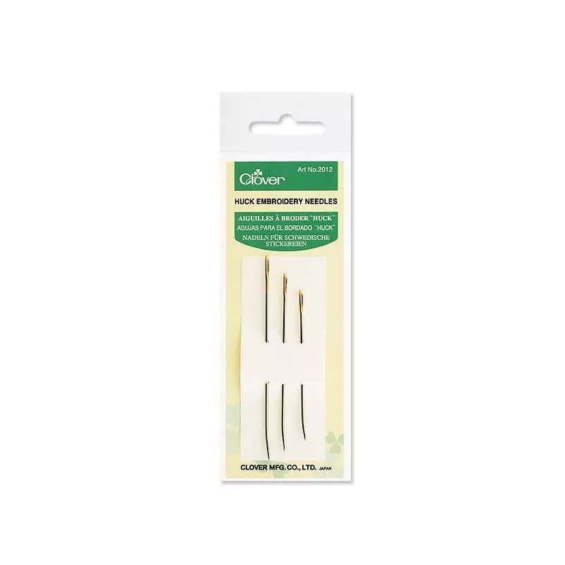 2012 Clover Huck Stitch Embroidery Needles