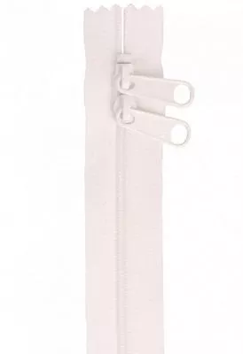 30" Double-Slide Handbag Zippers