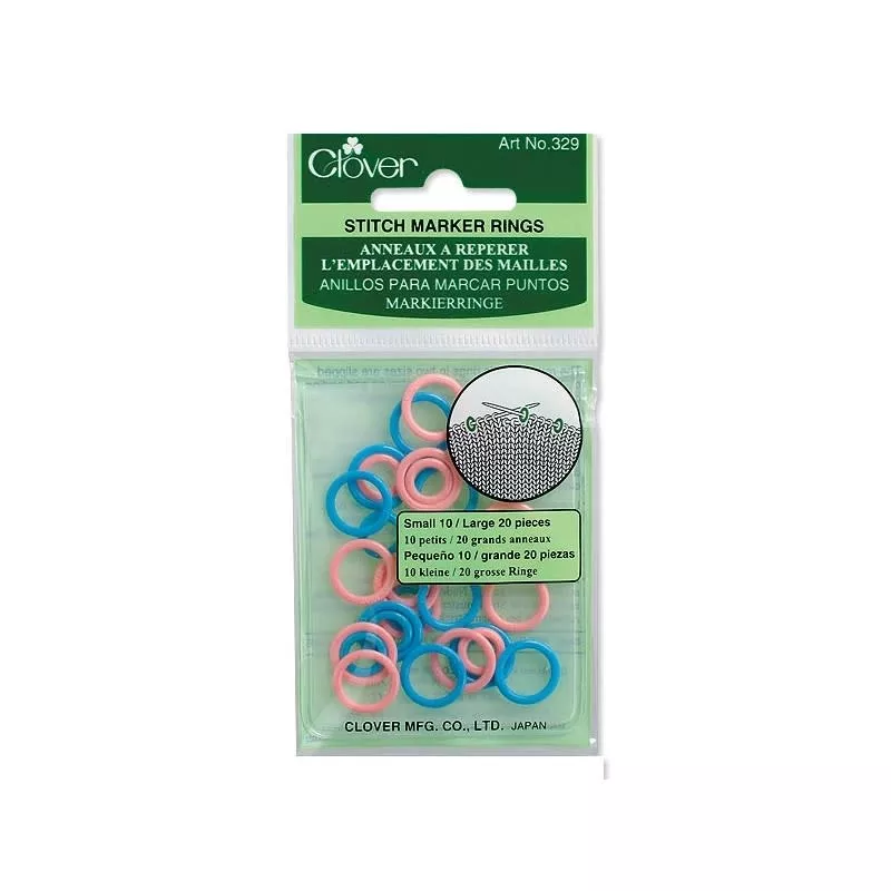 329 Clover Ring Markers