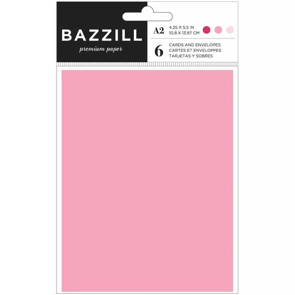 A2 Cards with Envelopes - 6 Pack