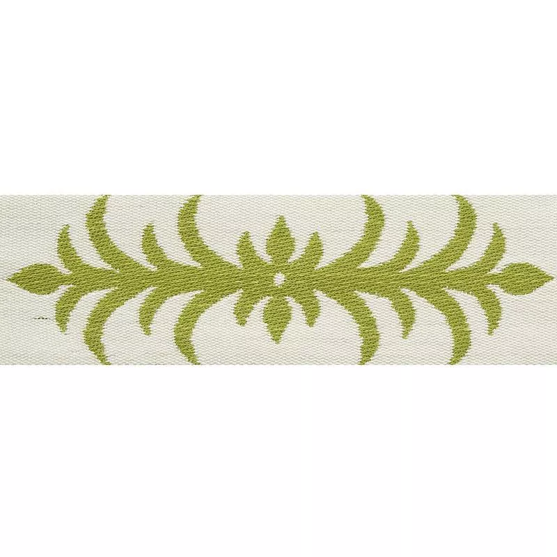 Acanthus Tape Moss 75442 by Schumacher Designer Trim