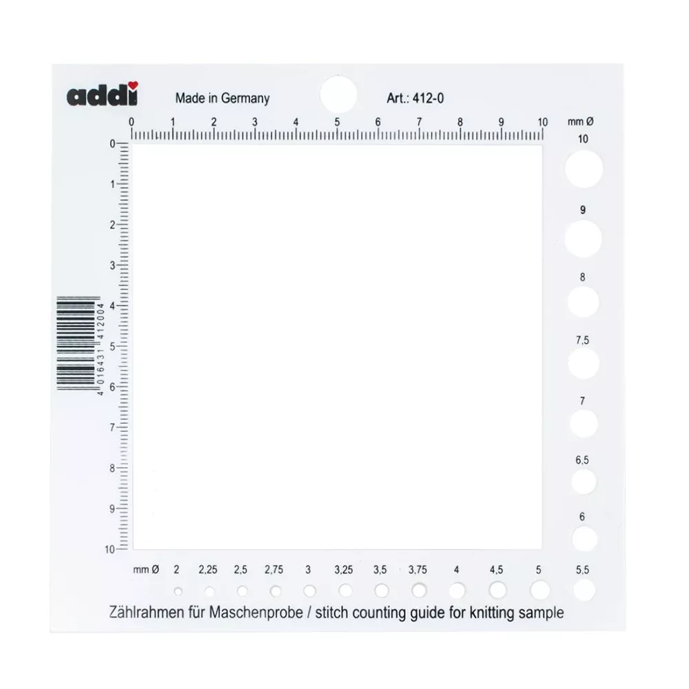 Addi Counting Frame and Needle Gauge