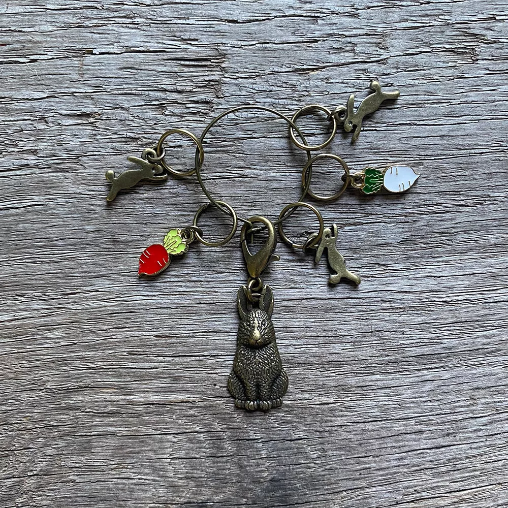 Animal Family Stitch Marker Set
