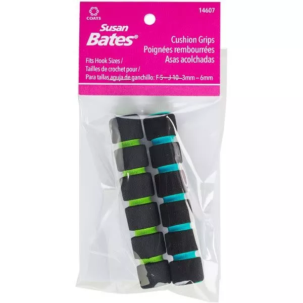 Bates 14607 Comfort Cushion Grips for Crochet Hooks 2 pack
