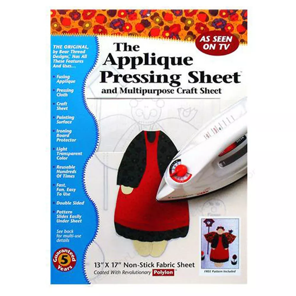 Bear Thread Designs Applique Pressing Sheet 13" x 17"