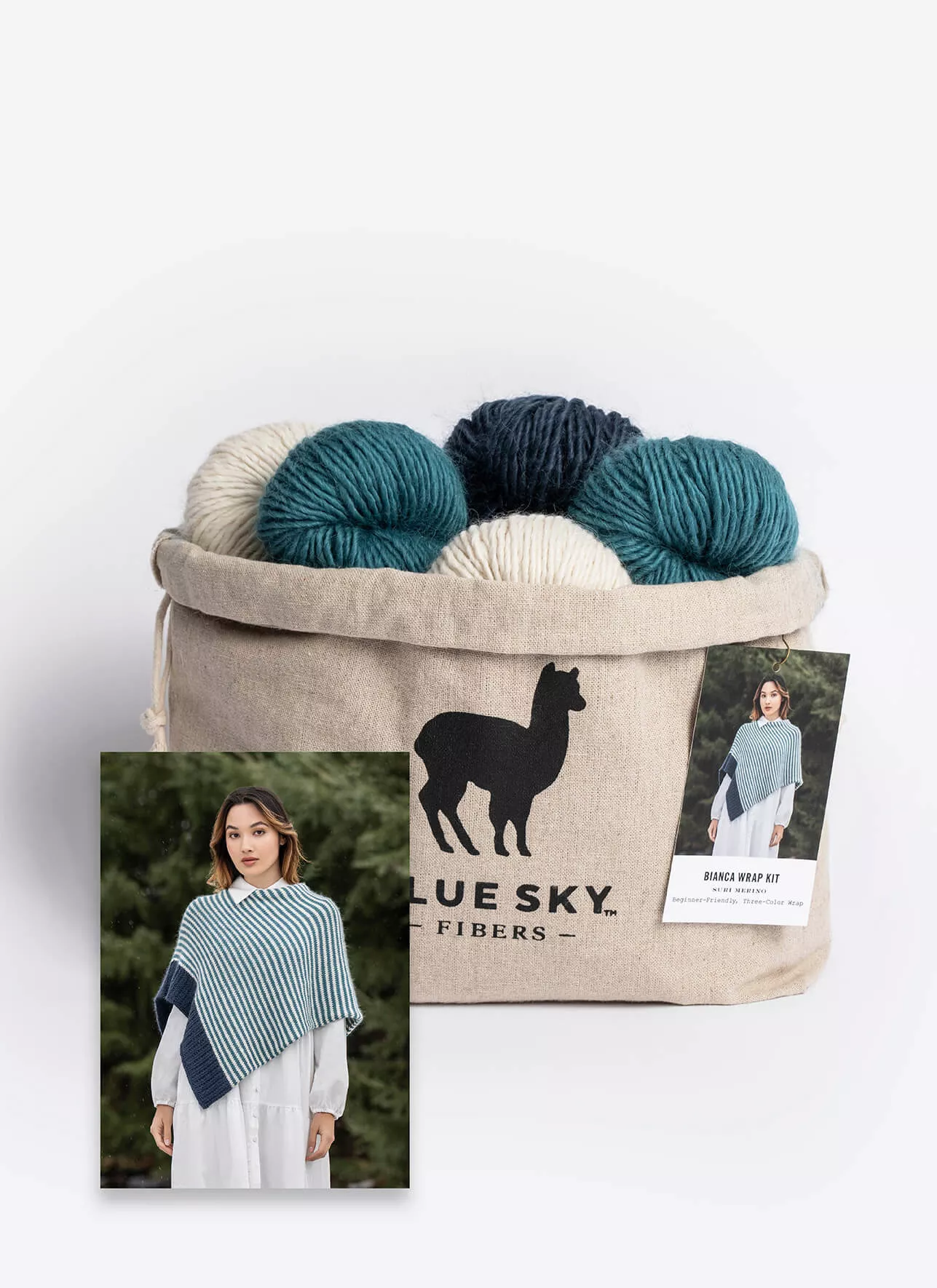 Blue Sky Fibers - Bianca Wrap Kit