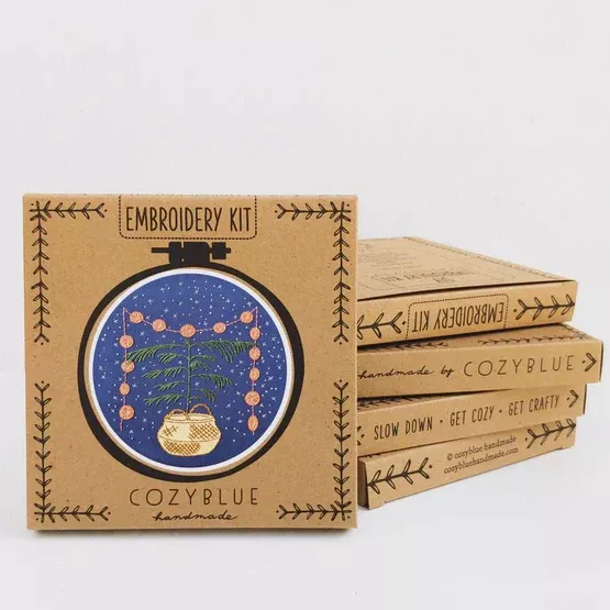 Calm + Bright Embroidery Kit