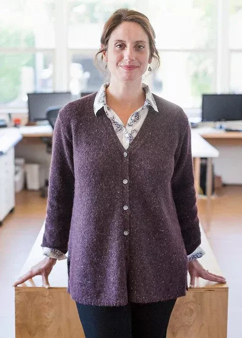 A Churchmouse Yarns and Teas Pattern - Go-To Cardigan (PDF)