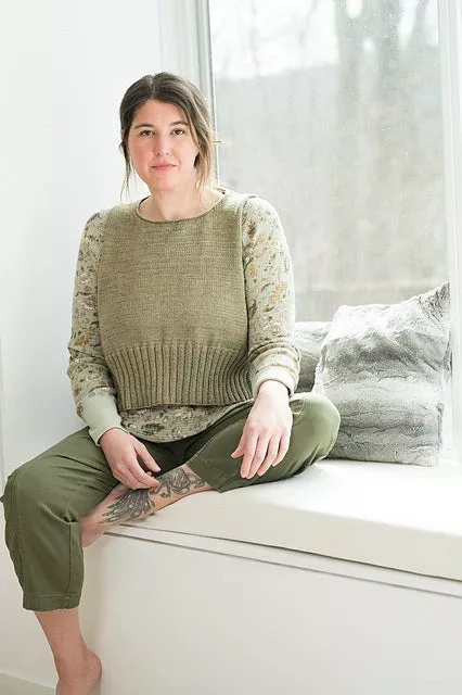 A Churchmouse Yarns and Teas Pattern - Reset Slipover (PDF)