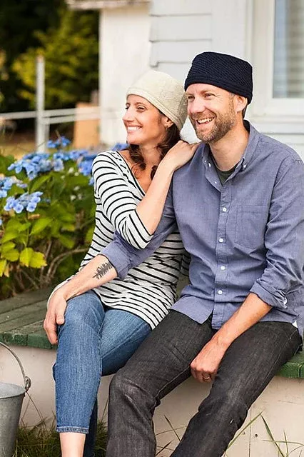 A Churchmouse Yarns and Teas Pattern - Seaworthy Gansey Cap (PDF)