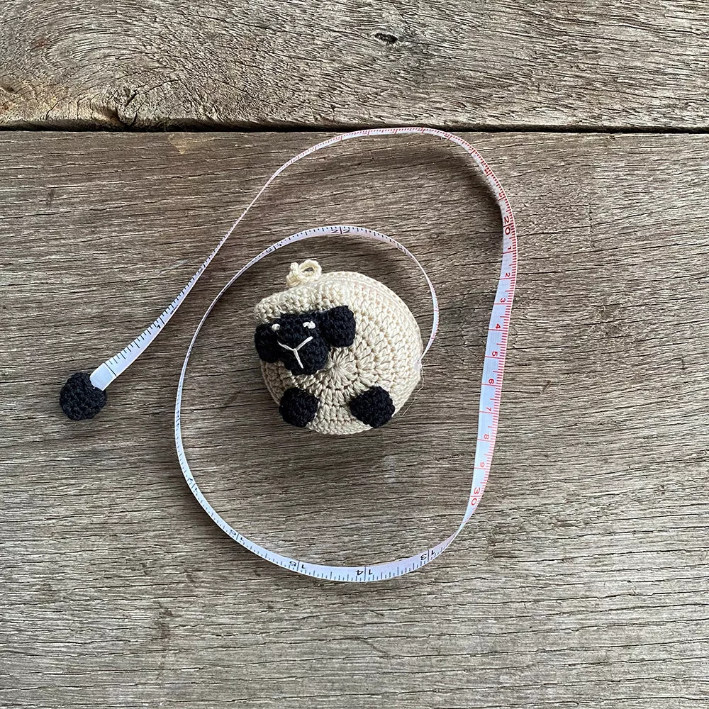 Crocheted Sheep Tape Measure