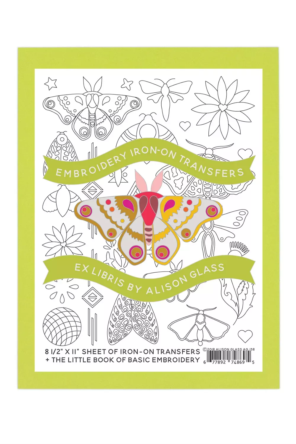 Embroidery Iron-On Transfer