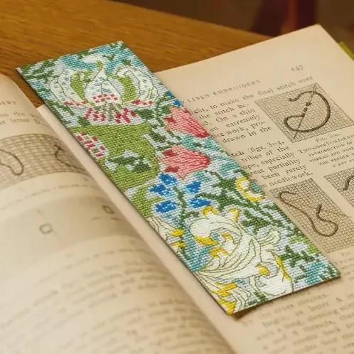 Golden Lily by Dearle Cross Stitch Bookmark Kit