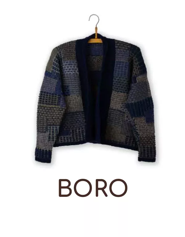 Isager Boro Sweater Kit from A Knitting Life 3 - Tokyo Tversted Book + Book