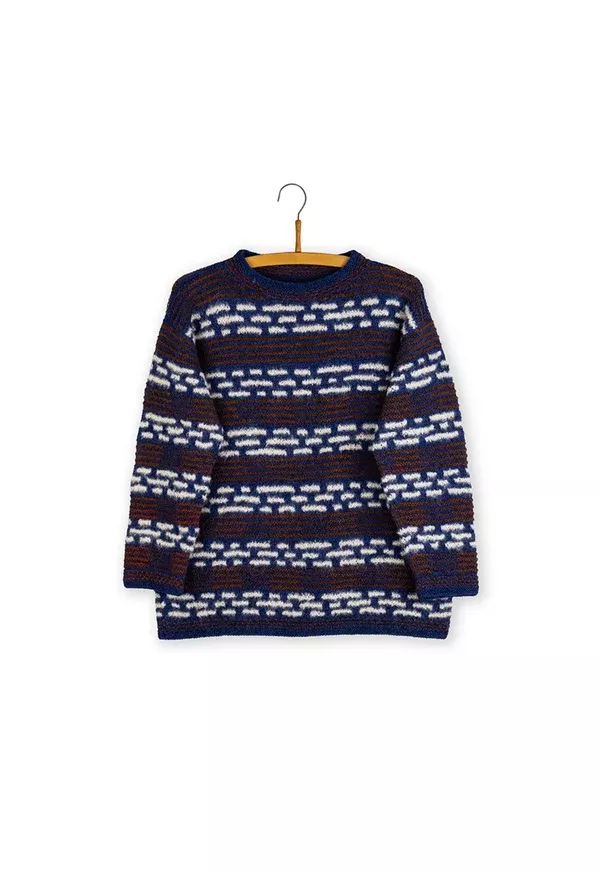 Isager Woodcut Sweater Kit from A Knitting Life 3 - Tokyo Tversted Book + Book