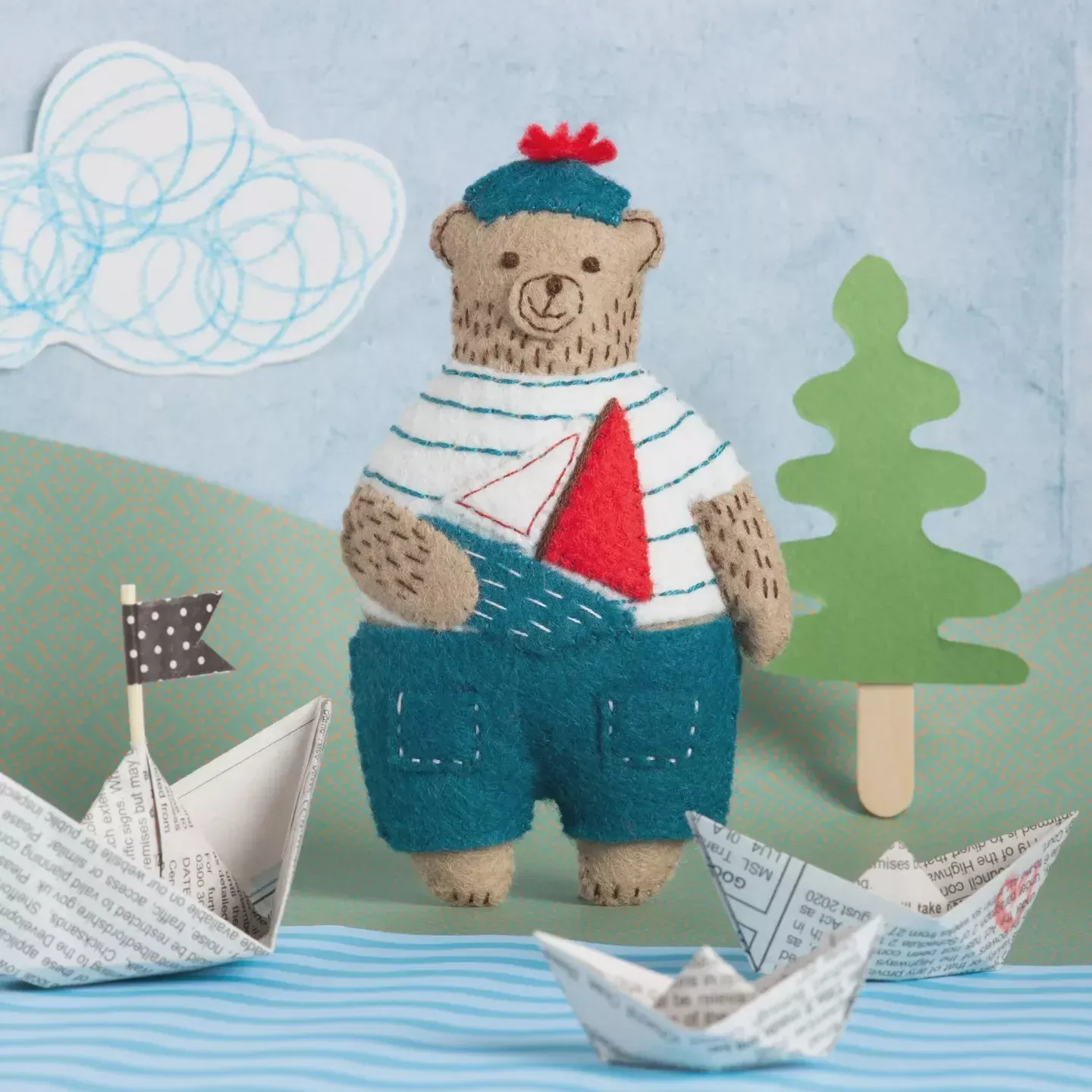 Marcel the Sailor Felt Craft Mini Kit