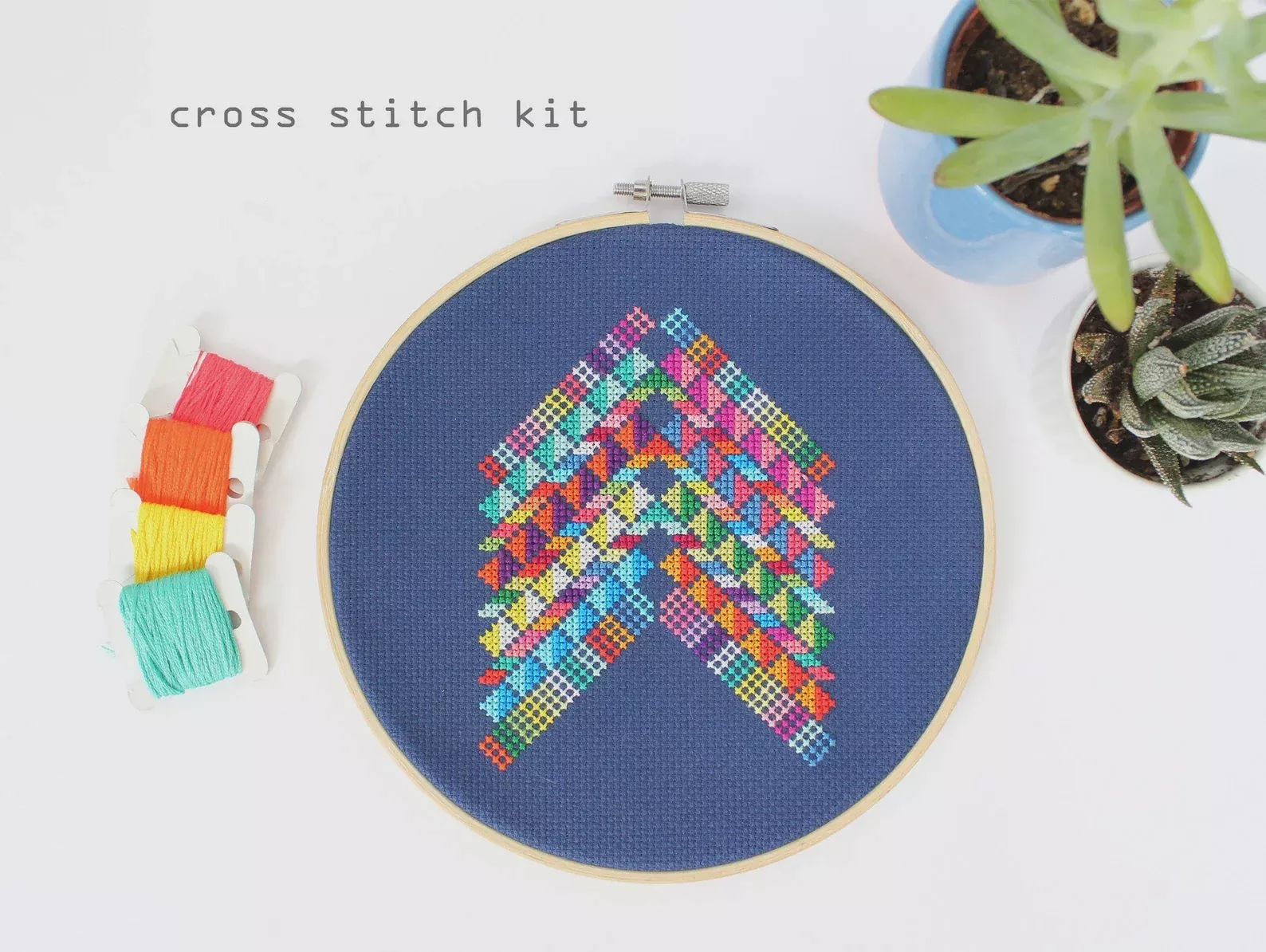 Mexico Abstract Kit (Counted Cross Stitch)