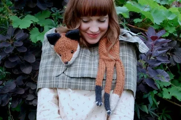 Mr. Fox Stole my Heart by Tiny Owl Knits