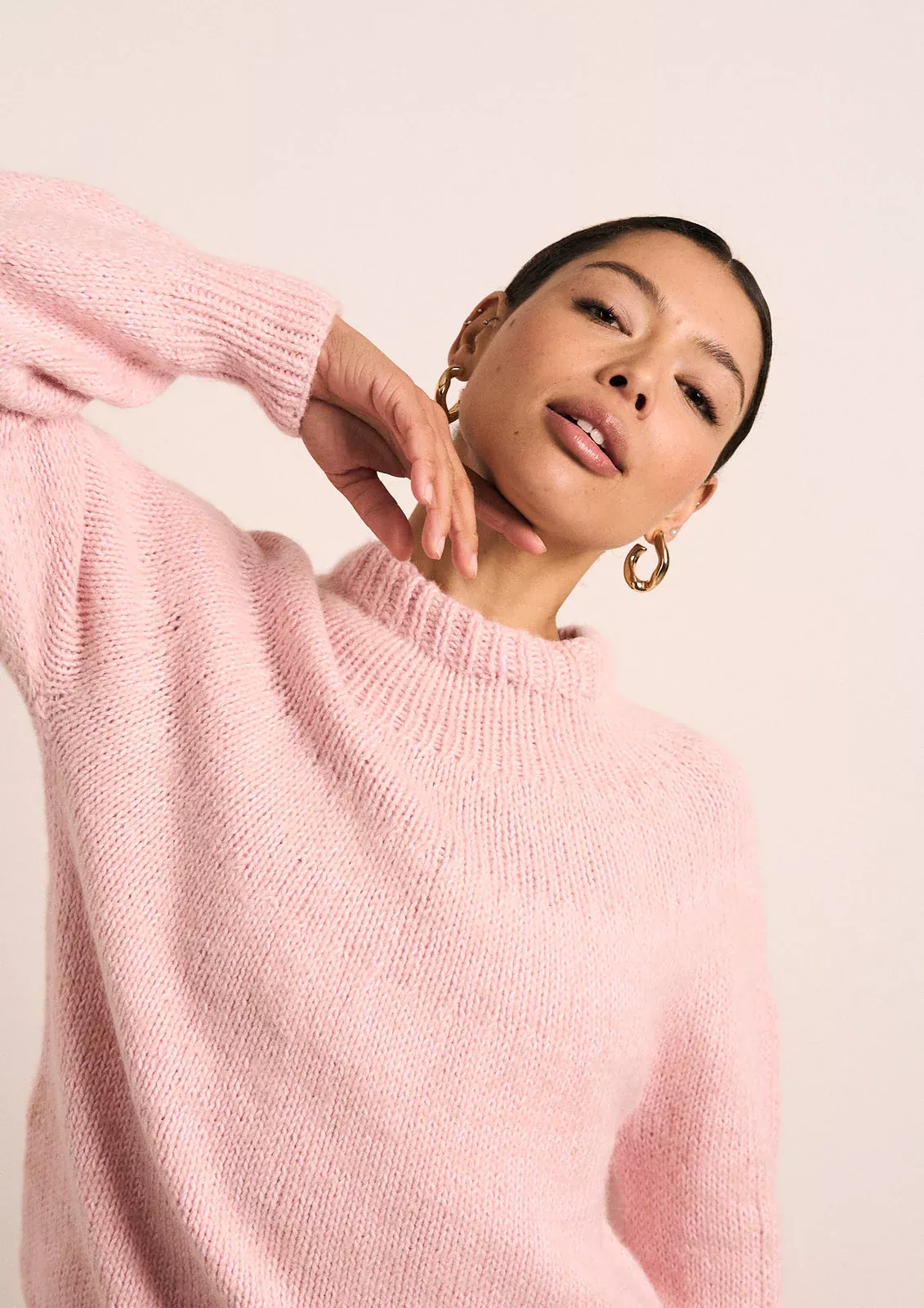 A Rowan Mode Alpaca Haze Pattern - Sigrid Pullover (PDF)