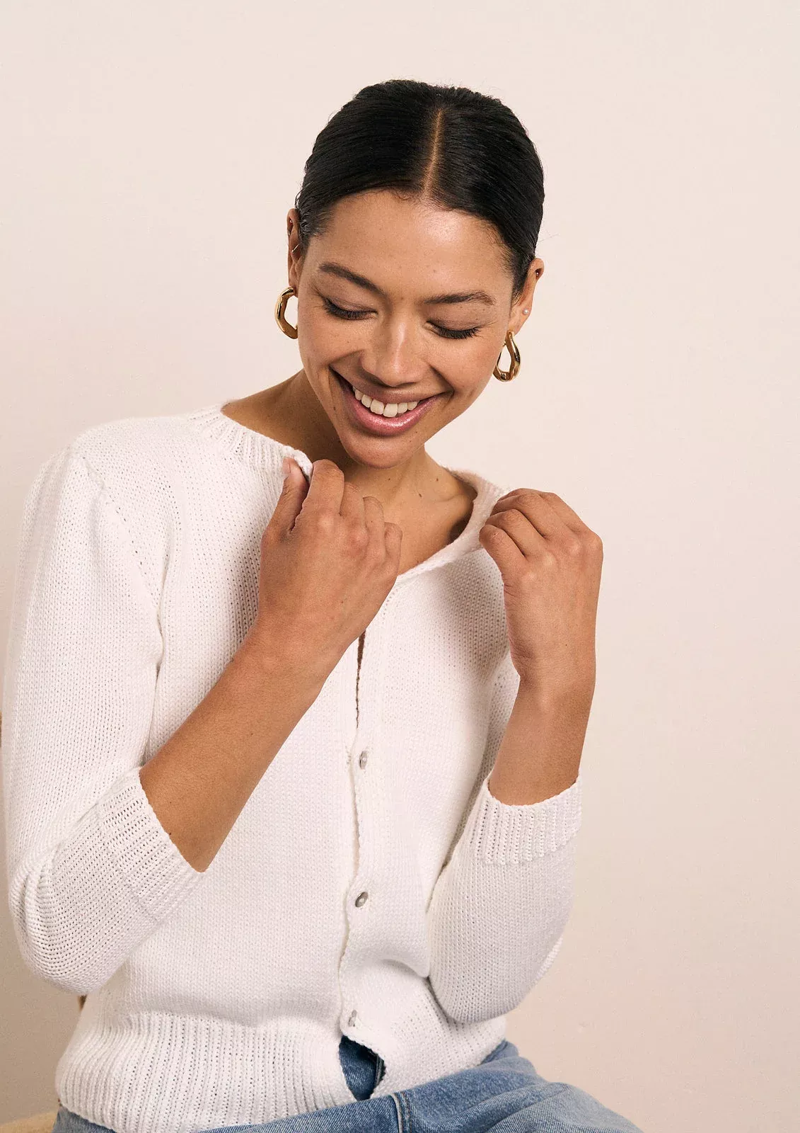 A Rowan Mode Cotton DK Pattern - Pedrine Cardigan (PDF)