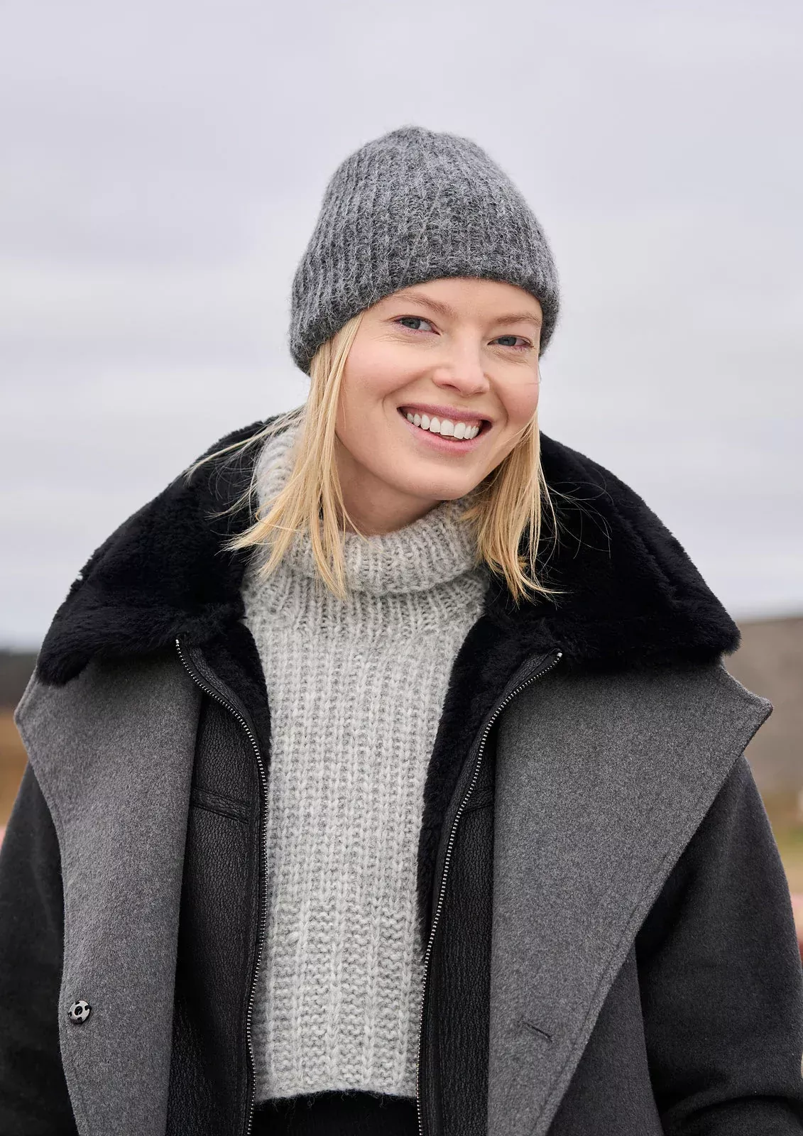 A Rowan Mode Softest Alpaca Pattern - Heydon + Tide Turtleneck (PDF)