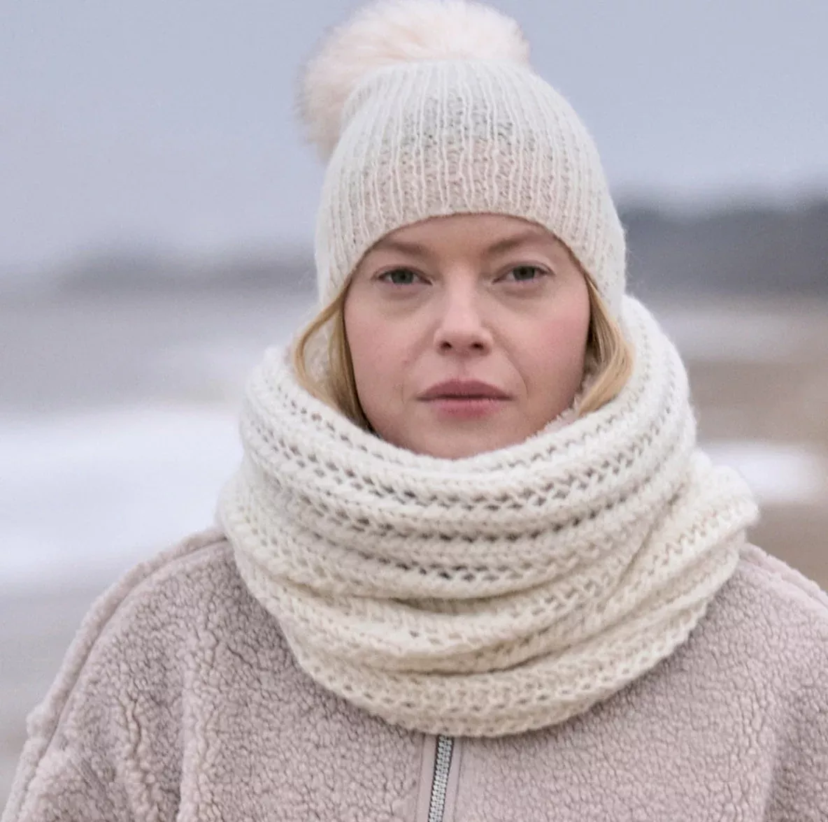 A Rowan Mode Softest Alpaca Pattern - Tottington + Heydon Snood and Hat (PDF)