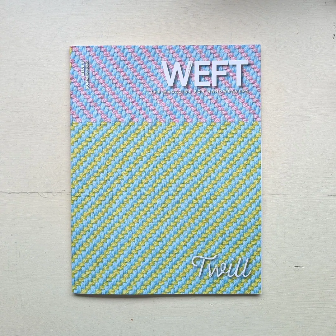 Weft Magazine #5 Twill Summer 2026