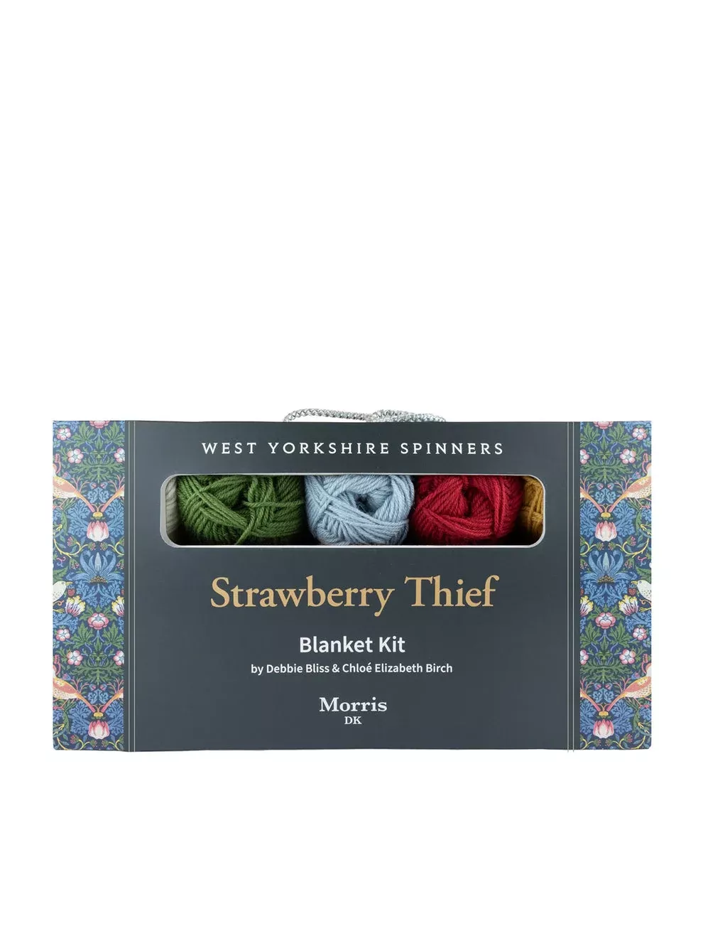 West Yorkshire Spinner Morris DK Strawberry Thief Blanket Kit