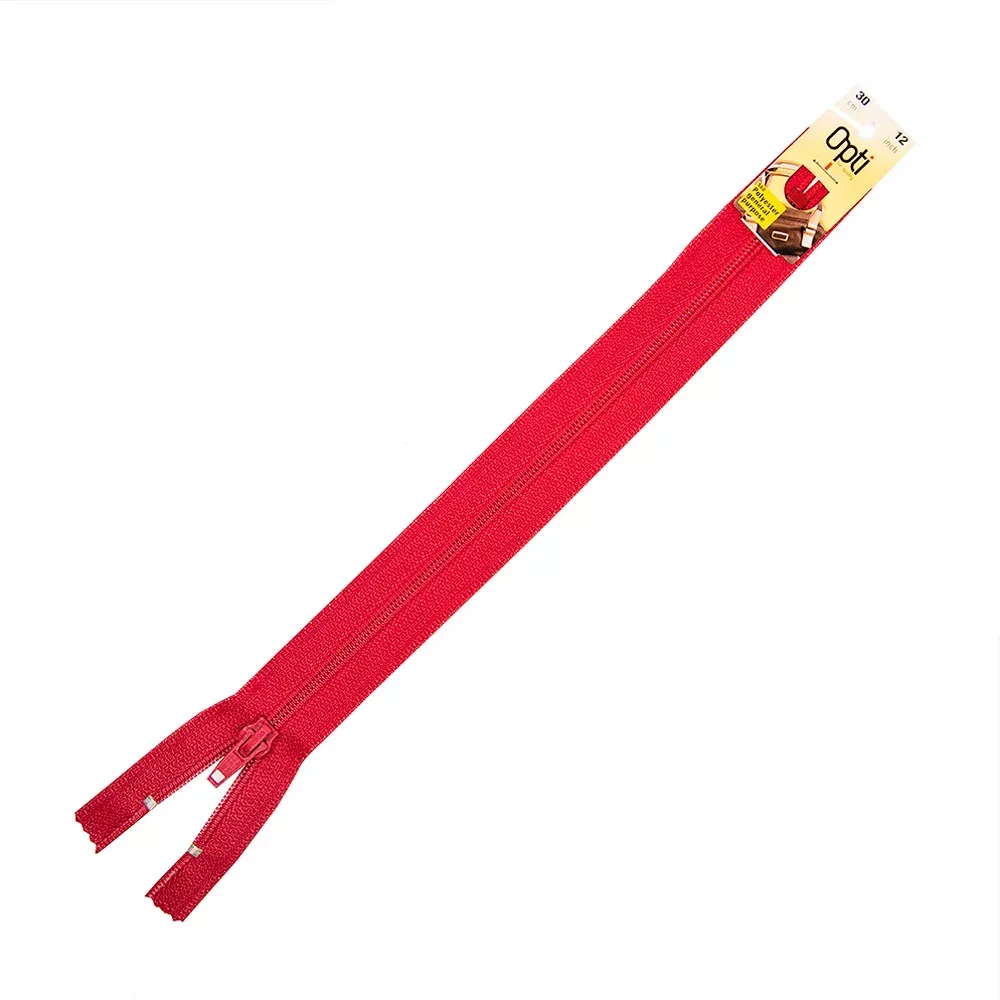 Zip with Fulda Painted Tag, 30cm