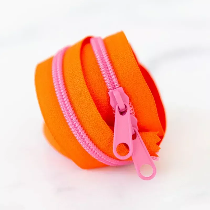 Zipper (30" length / size 5) in Orangetastic