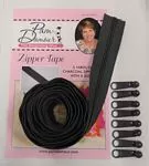 Zipper Tape 3yds Charcoal