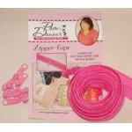 Zipper Tape 3yds hot pink