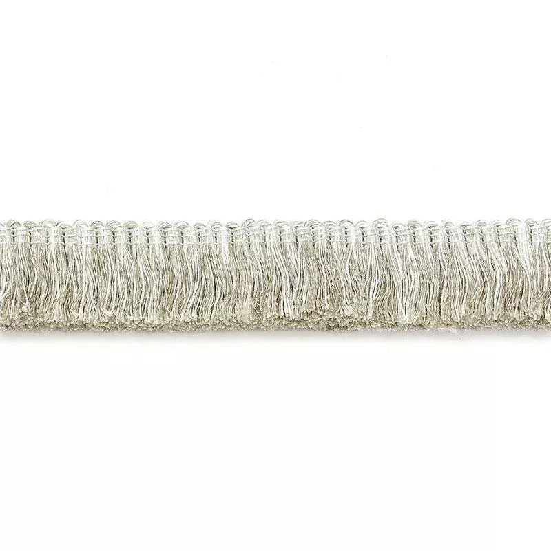 Zoe Linen Ruche Flax 65441 by Schumacher Designer Trim